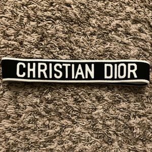 Christian Dior headband and or sports band